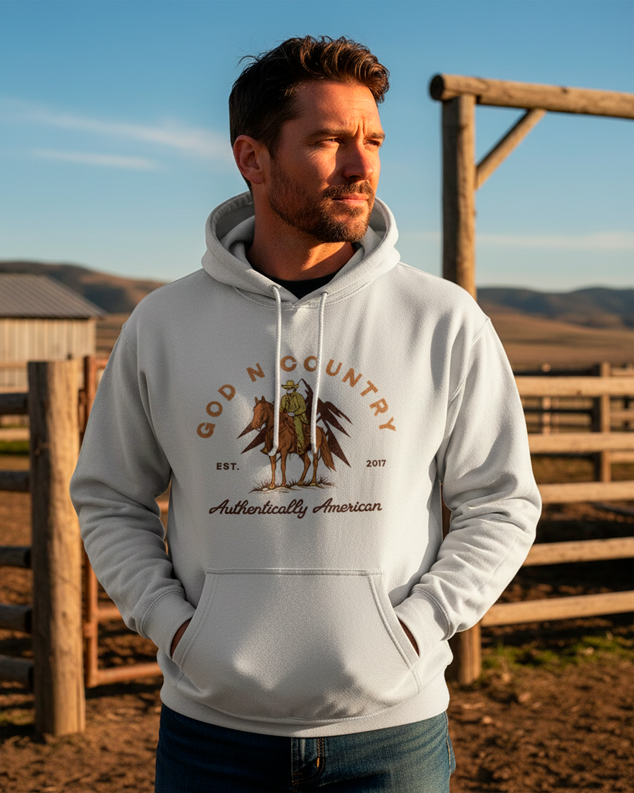 God N Country Rider Hoodie