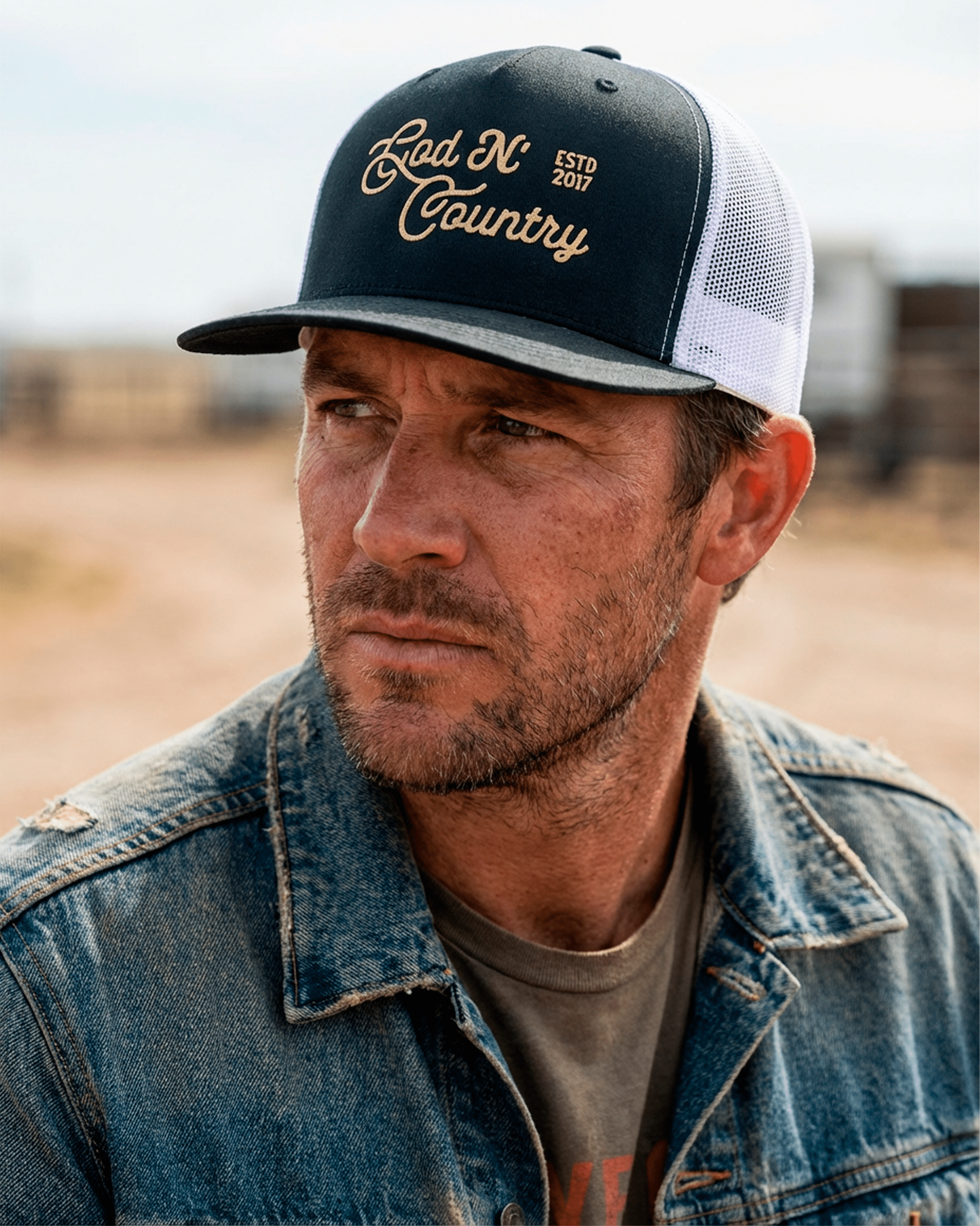 God N Country FOLS Script Hat - hats - God N' Country