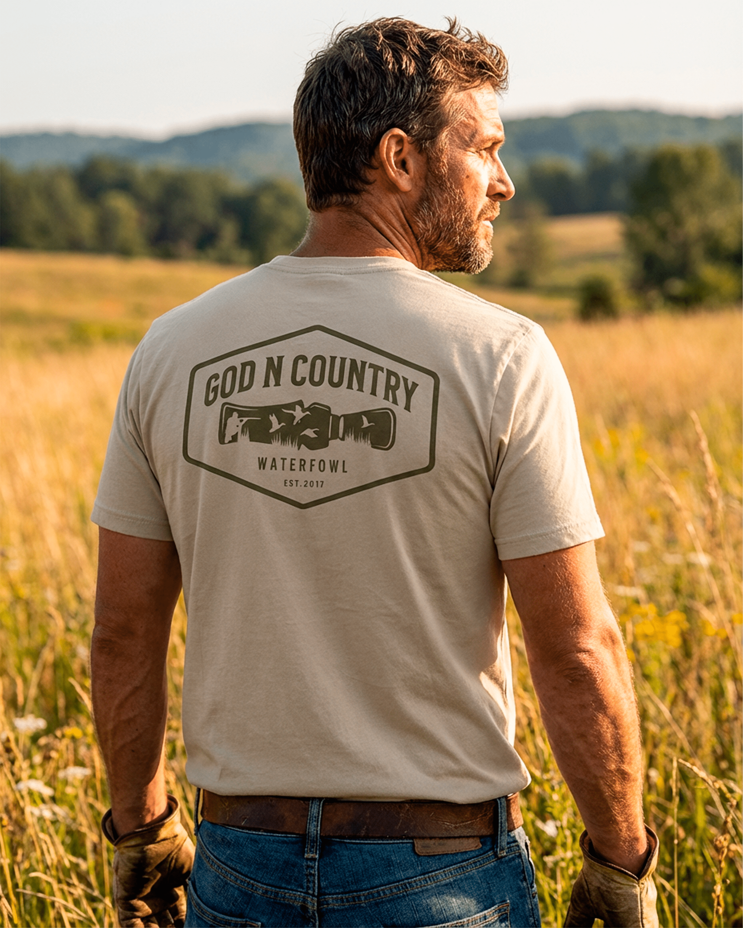 God N Country Duck Call Everyday Tee - tshirts - God N' Country