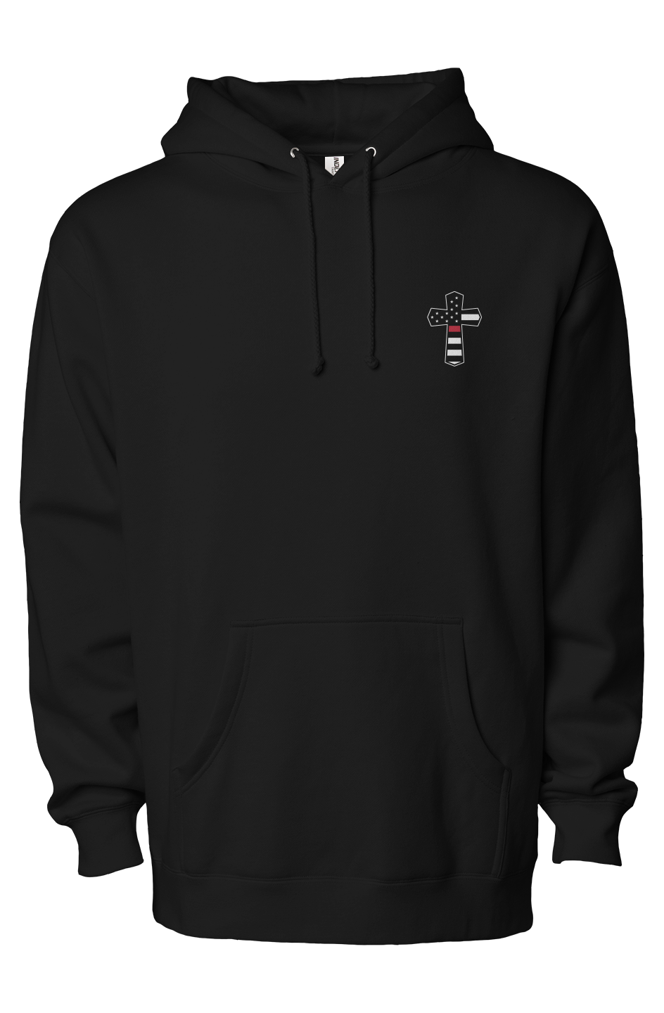 God N Country Protect Red Line Hoodie