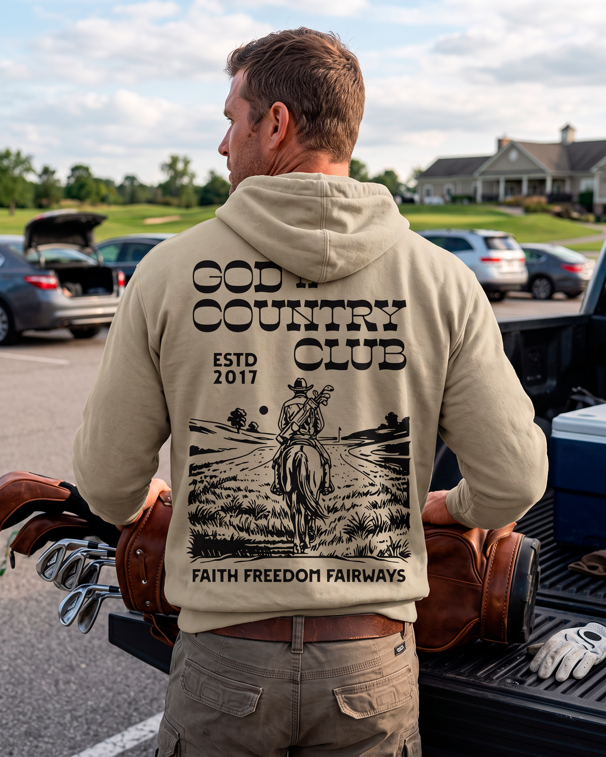 God N' Country Country Club Heavyweight Hoodie