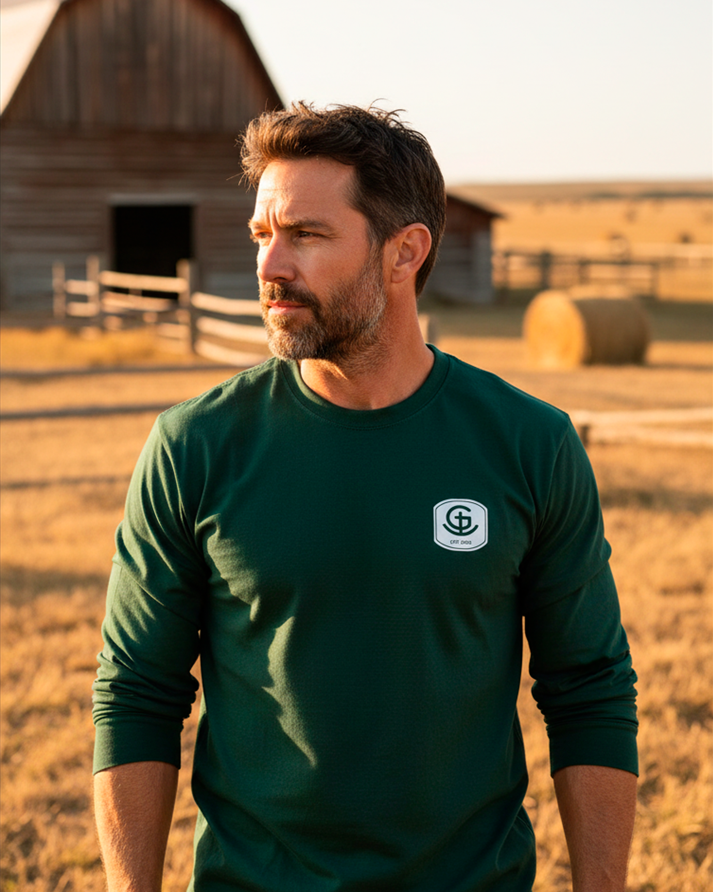 God N Country Long Sleeve Tee