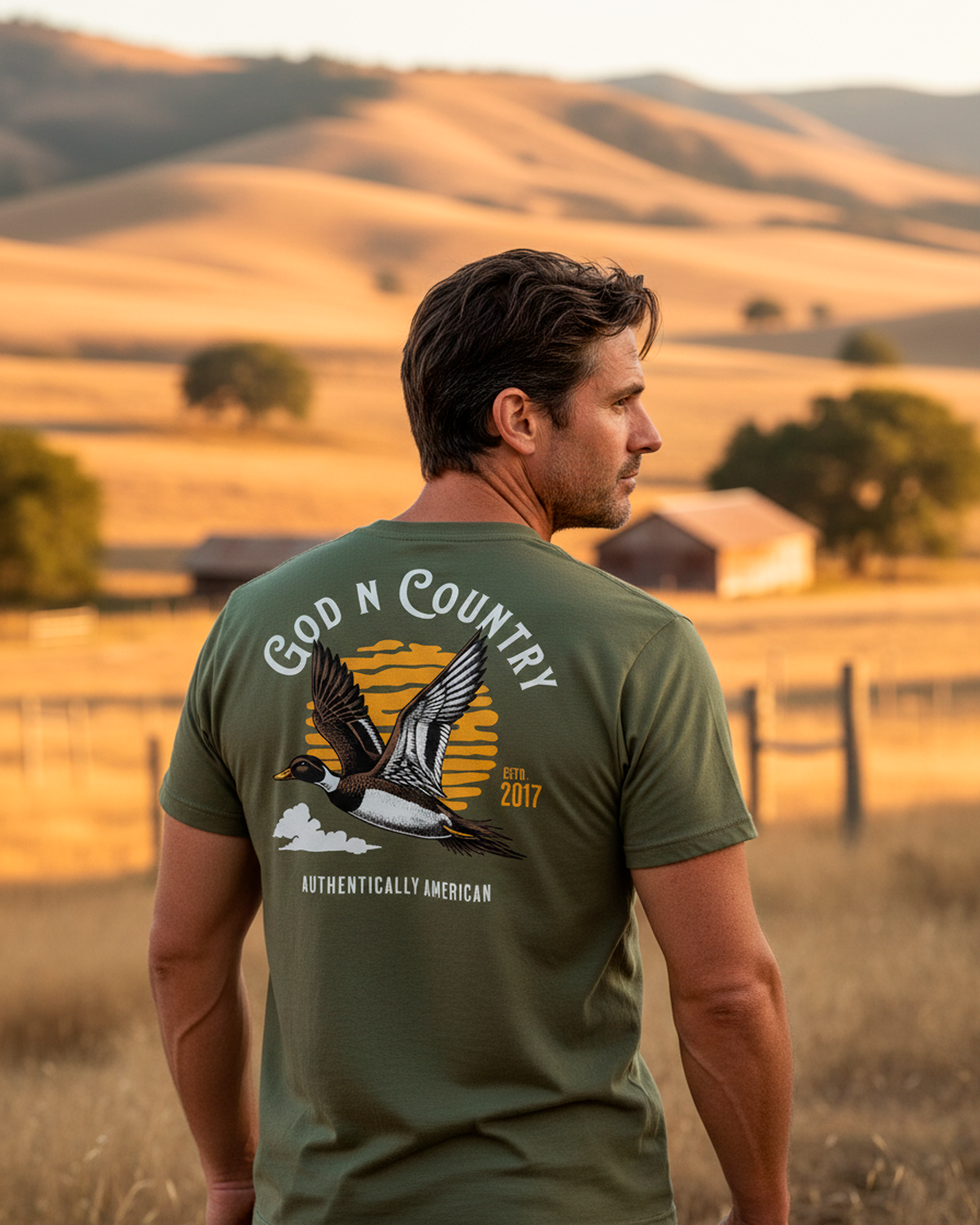 God N Country Pintail Duck T-Shirt