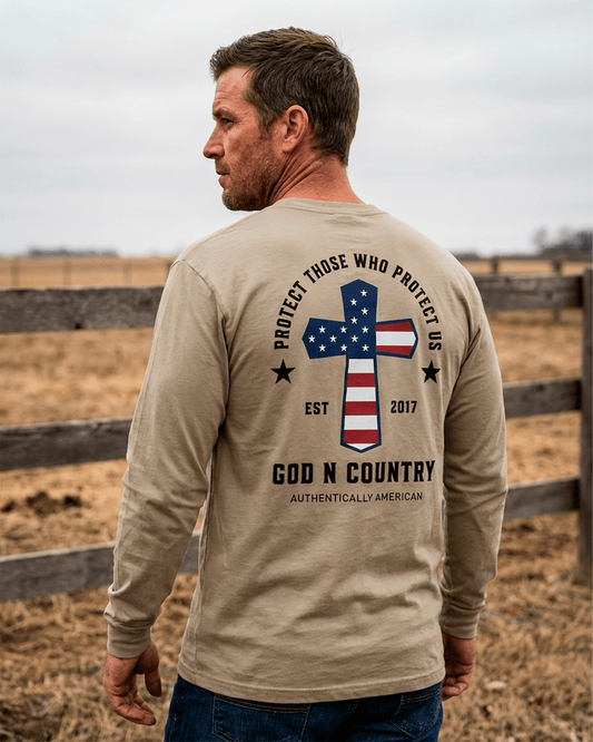 God N Country Protect Long Sleeve - long sleeves - God N' Country