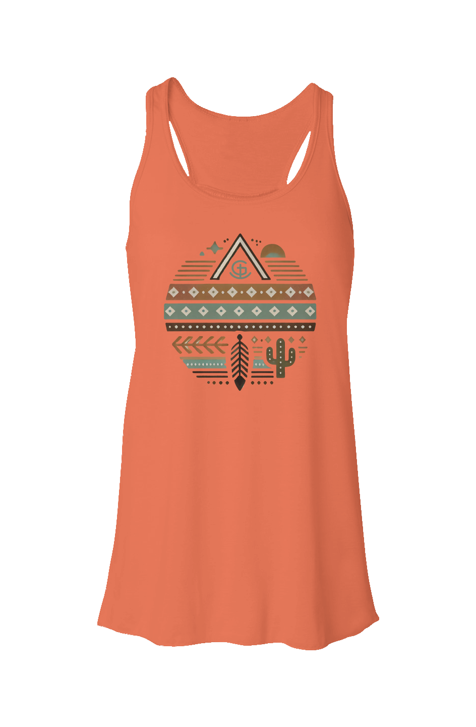 God N Country Women’s Southwest Spirit Racerback Tank