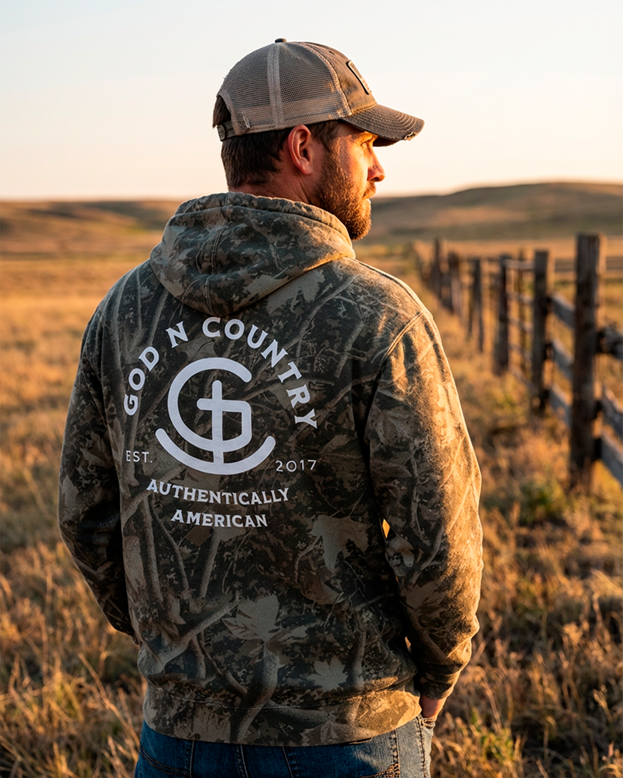 God N Country Deadwood Tree Camo Signature Hoodie