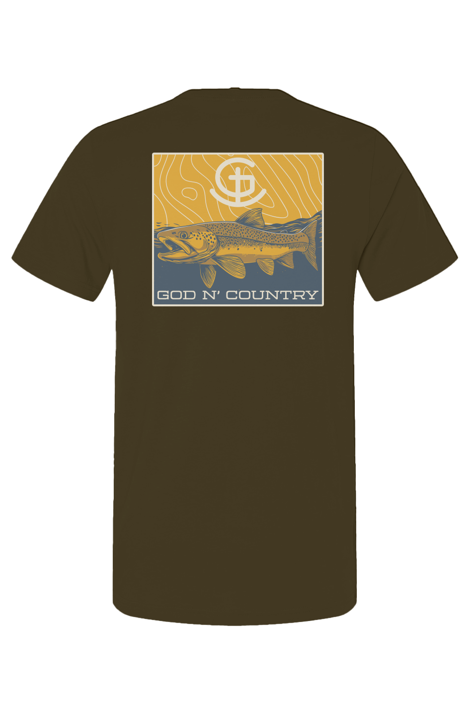 God N Country Trout Tee