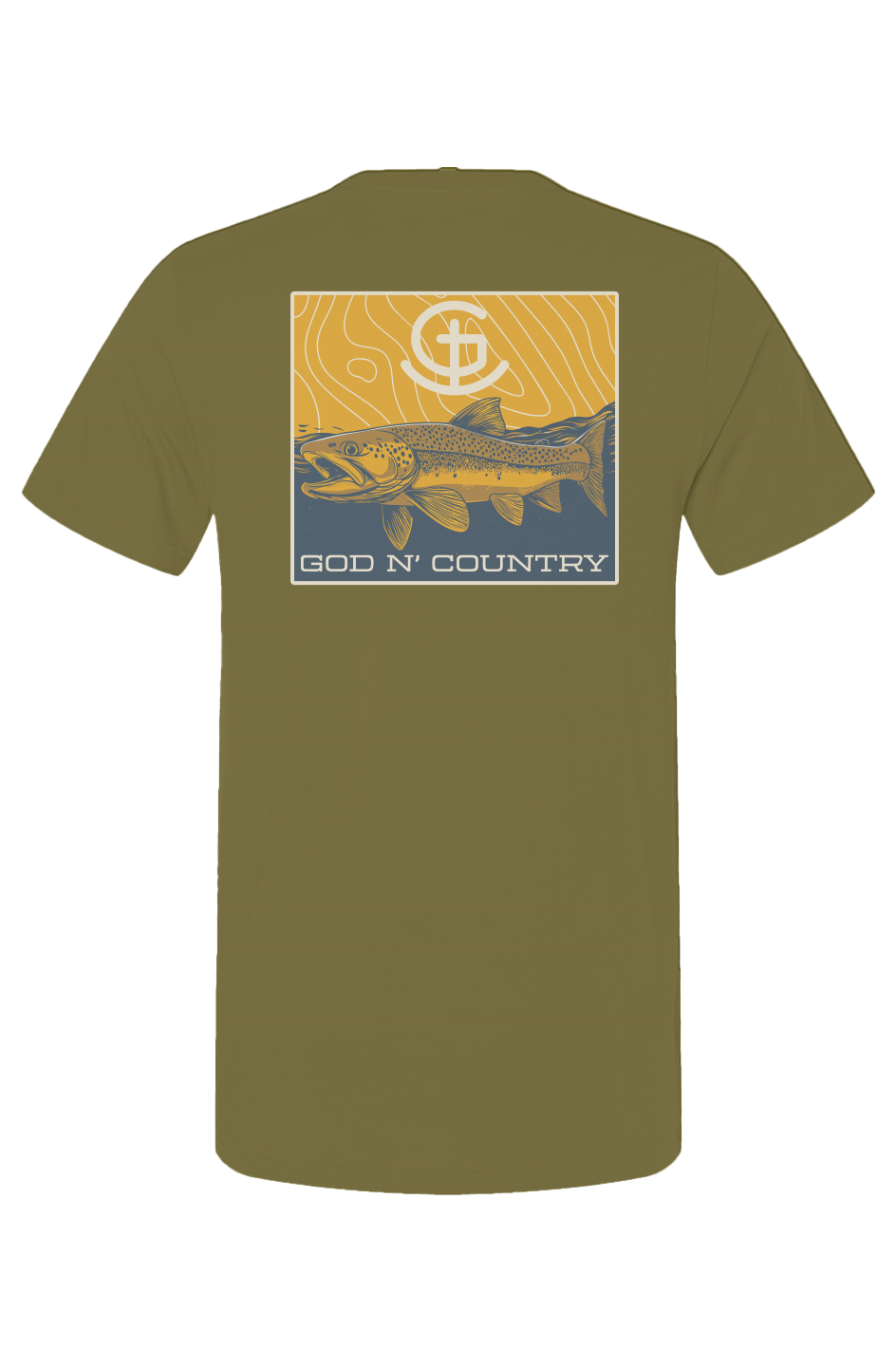 God N Country Trout Tee