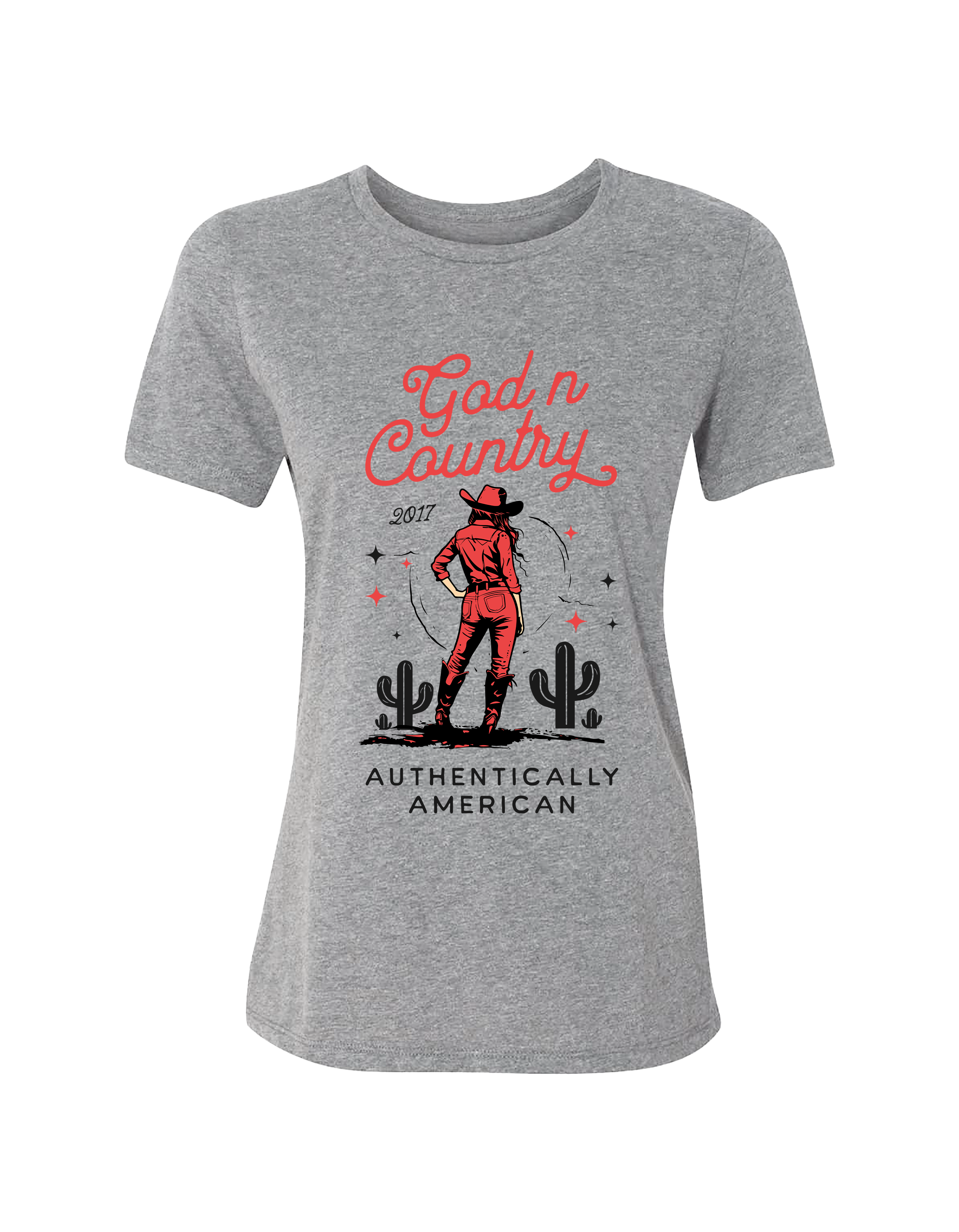 God N Country Women’s Desert Cowgirl Tee